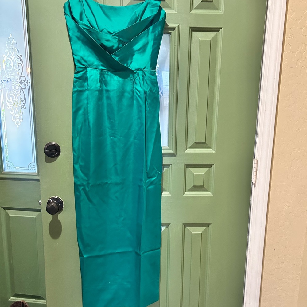 Authentic Vintage 1950s Jean of California Emerald Green Dress